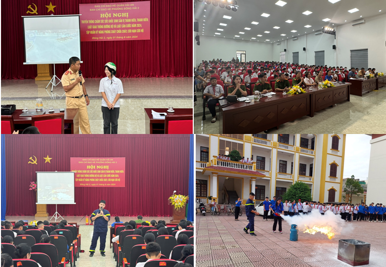 Công an quận Hải An: Tuyên truyền pháp luật tại phường Đông Hải 2